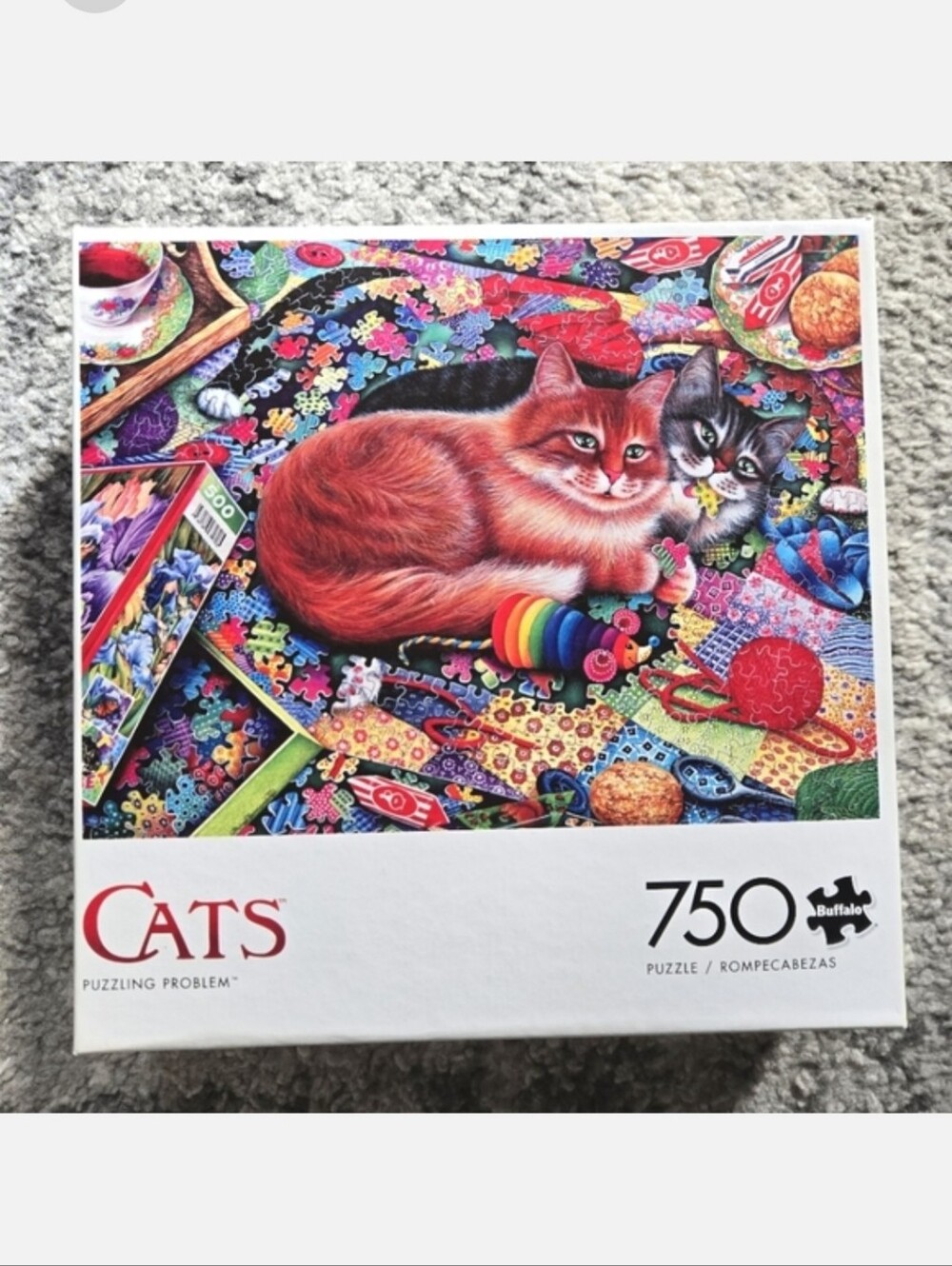 Buffalo Cats "Puzzling Problem" 750 Piece Puzzle